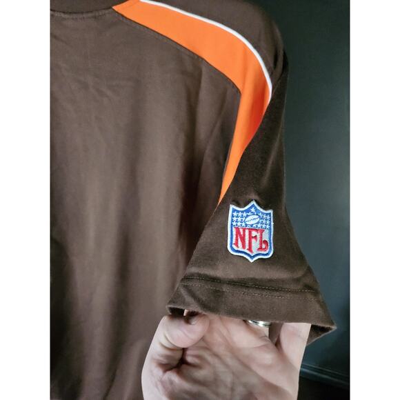 Puma Browns XL T Shirt NFL Cleveland Football Brown Orange Letter B - Picture 3 of 6